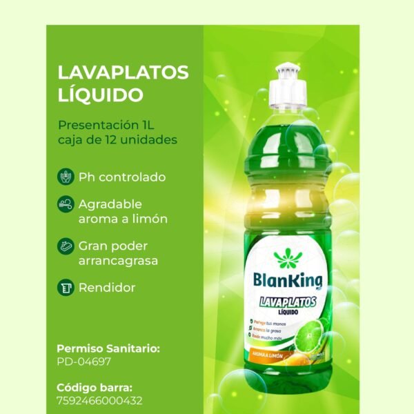 Caja Lavaplatos 1 Litro 12 unidades